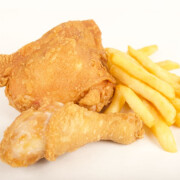 2 Piece Pack Chicken &amp; Chips Meal