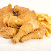 8 Piece Pack Chicken &amp; Chips Meal
